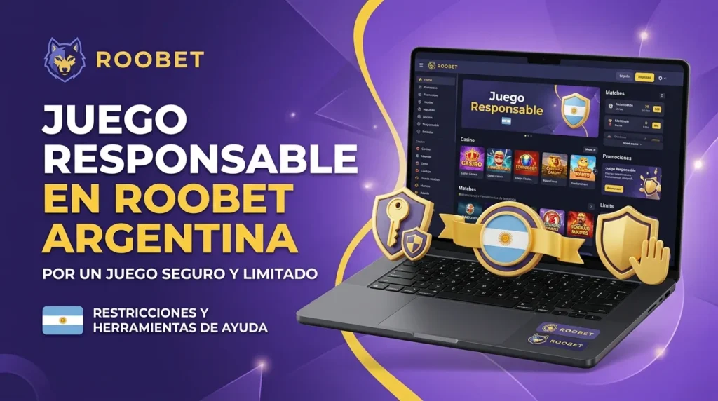¡Activá hoy las herramientas de Juego Responsable de Roobet y asegurate de mantener tu diversión siempre bajo control!