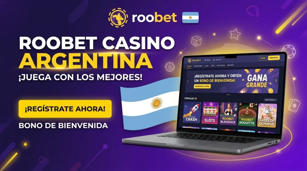 ¡Registrate hoy en Roobet Casino, elegí tu juego favorito y empezá a ganar a lo grande!