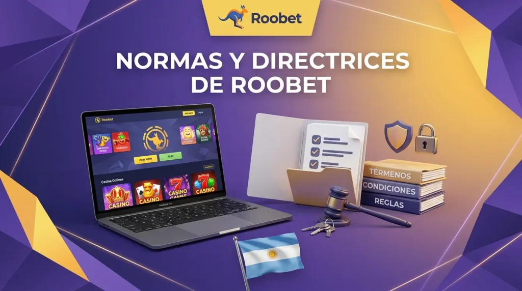 ¡Revisá las Normas y Directrices de Roobet hoy mismo, creá tu cuenta de forma segura y divertite con total tranquilidad!